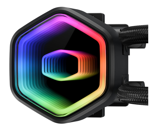 COOLER MASTER MasterLiquid 240 Core II ARGB 2x120mm - 1333144 - zdjęcie 3